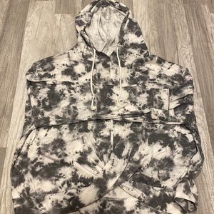 Tie dye lightweight comfy hoodie